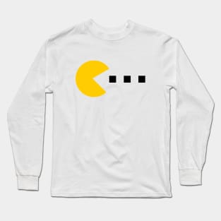 Vintage VideoGame Eater Long Sleeve T-Shirt